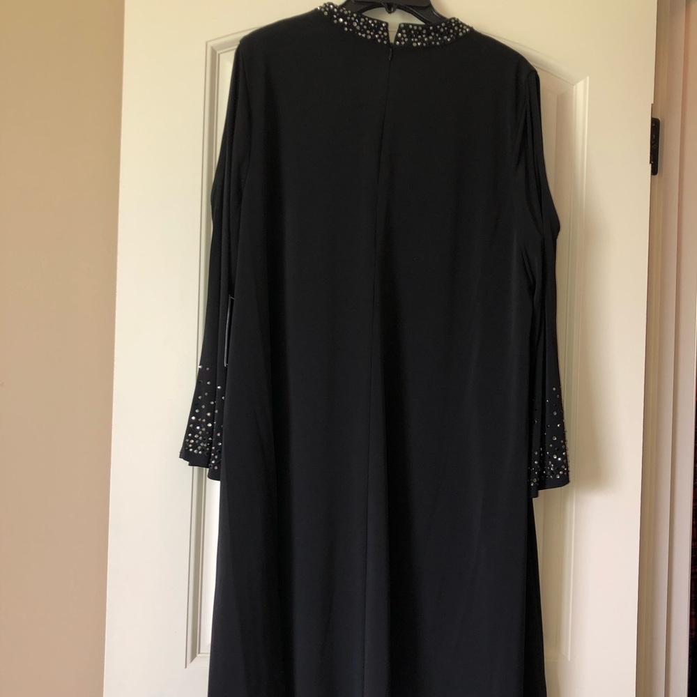 Flattering black dress for a special night out